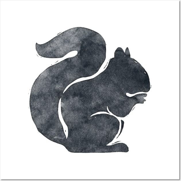 Squirrel Inkpress Artwork Wall Art by Art Designs